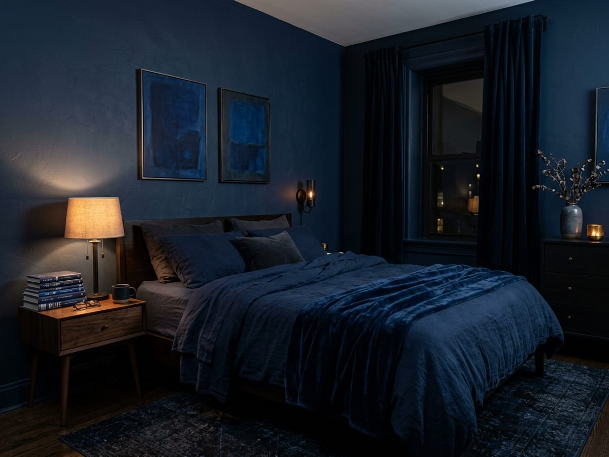 A bedroom in the The Deep Well palette