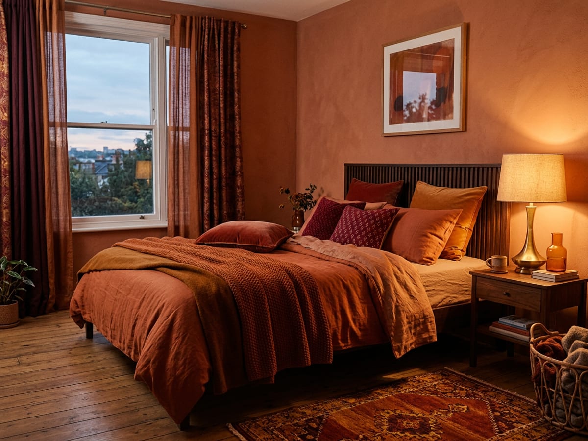 A bedroom in the The Host palette