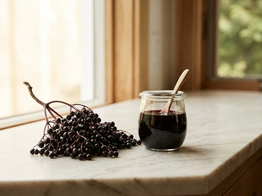 Elderberry (Sambucus nigra)