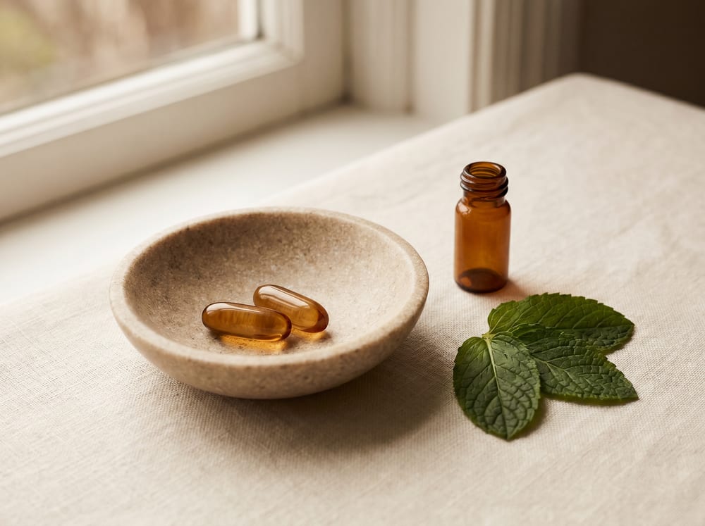 Enteric-Coated Peppermint Oil